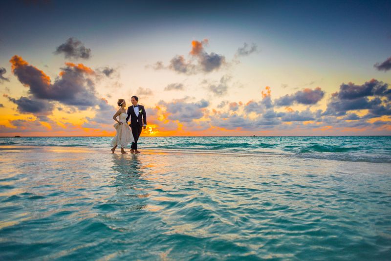 Sunset Beach Couple